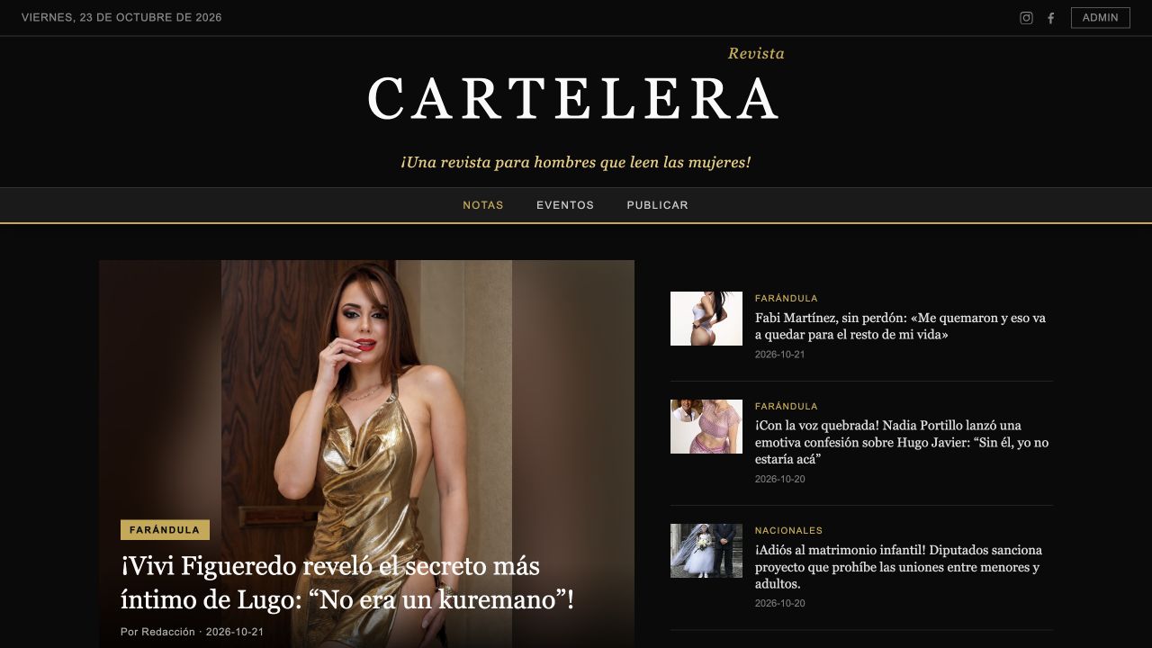 Revista Cartelera
